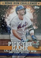 Pete Alonso #HRC-10 Baseball Cards 2022 Topps Home Run Challenge Code Prices