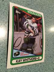 Kay Whitmore Hockey Cards 1990 Topps Prices