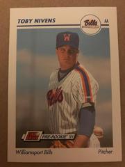 Toby Nivens #640 Baseball Cards 1991 Impel Line Drive Pre Rookie AA Prices
