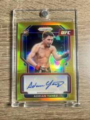 Adrian Yanez [Gold] #SG-AYZ Ufc Cards 2022 Panini Prizm UFC Signatures Prices