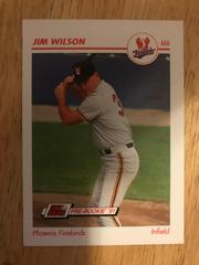Jim Wilson #397 Baseball Cards 1991 Impel Line Drive Prices