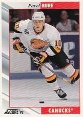 Pavel Bure Hockey Cards 1992 Score Prices
