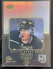 Quinton Byfield [Rainbow] Hockey Cards 2021 Upper Deck Honor Roll Prices