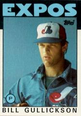 Bill Gullickson #229 Baseball Cards 1986 Topps Prices