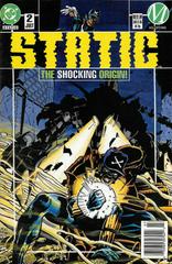 Static [Newsstand] #2 (1993) Comic Books Static Prices