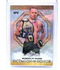 Georges St Pierre Ufc Cards 2019 Topps UFC Chrome Octagon of Honor Prices