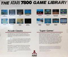 Back Cover | Atari 7800 Console Atari 7800