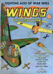 Wings Comics #8 (1941) Comic Books Wings Comics Prices