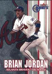 Brian Jordan Baseball Cards 2000 Fleer Gamers Prices