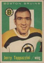 Jerry Toppazzini Hockey Cards 1959 Topps Prices