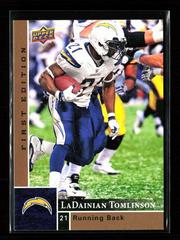 LaDainian Tomlinson #124 Football Cards 2009 Upper Deck First Edition Prices