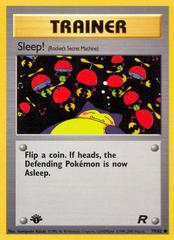 Sleep! [1st Edition] Pokemon Team Rocket Prices