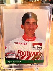 Aguri Suzuki (J) #44 Racing Cards 1992 Grid F1 Prices