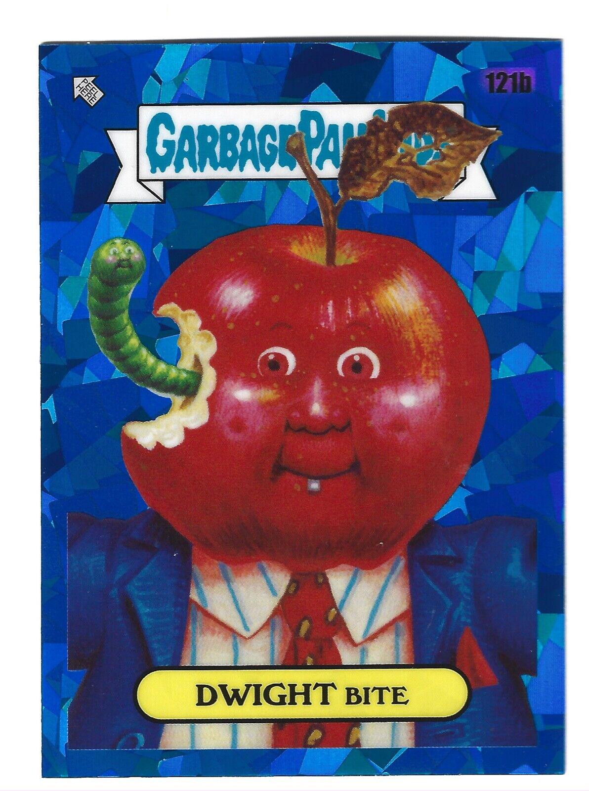 DWIGHT Bite [Blue] #121b Garbage Pail Kids 2021 Sapphire