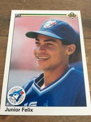 Junior Felix Baseball Cards 1990 Upper Deck Prices