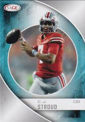 C. J. Stroud [Silver] #1 Football Cards 2023 Sage Prices