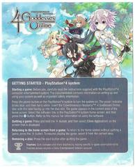 Manual-Front | Cyberdimension Neptunia: 4 Goddesses Online Playstation 4
