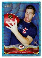 Travis Kelce [Blue Wave Refractor] #118 Football Cards 2013 Topps Chrome Prices