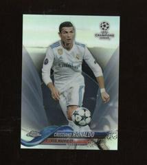 Cristiano Ronaldo [With Ball Refractor] Soccer Cards 2017 Topps Chrome UEFA Champions League Prices