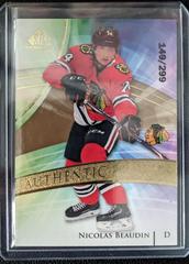 Nicolas Beaudin [Golden Burst] #141 Hockey Cards 2020 SP Game Used Prices