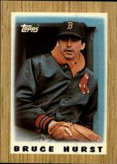 Bruce Hurst #43 Baseball Cards 1987 Topps Mini League Leaders Prices