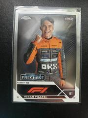 Oscar Piastri #195 Racing Cards 2023 Topps Chrome Formula 1 Prices