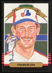 Charlie Lea #21 Baseball Cards 1985 Panini Donruss Diamond Kings Supers Prices