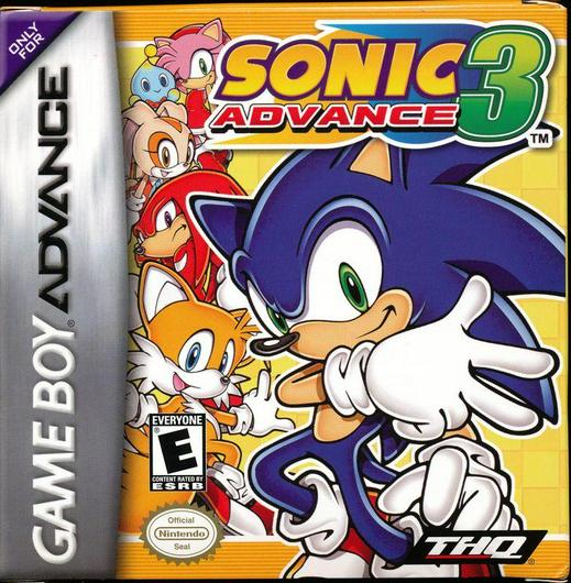 Sonic Advance 3 Cover Art