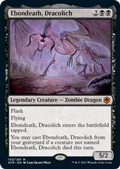 Ebondeath, Dracolich #100 Magic Adventures in the Forgotten Realms Prices