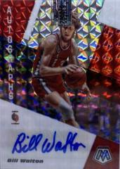 Bill Walton [Choice Fusion Red] #AM-BWT Basketball Cards 2019 Panini Mosaic Autographs Prices