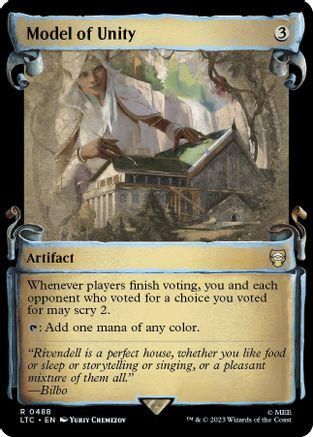 Model of Unity [Foil] #488 Magic Lord of the Rings Commander