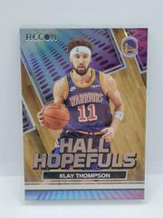 Klay Thompson Basketball Cards 2021 Panini Recon Hall Hopefuls Prices