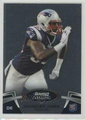Chandler Jones #2 Football Cards 2012 Bowman Sterling Prices