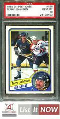 Terry Johnson #186 Hockey Cards 1984 O-Pee-Chee Prices