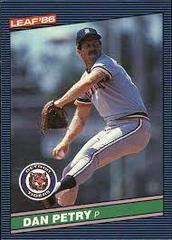 Dan Petry #144 Baseball Cards 1986 Leaf Prices