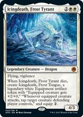 Icingdeath, Frost Tyrant [Foil] Magic Adventures in the Forgotten Realms Prices