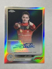 Charles Leclerc #CAC-CL Racing Cards 2022 Topps Chrome Formula 1 Autographs Prices