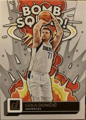 Luka Doncic Basketball Cards 2022 Panini Donruss Bomb Squad Prices