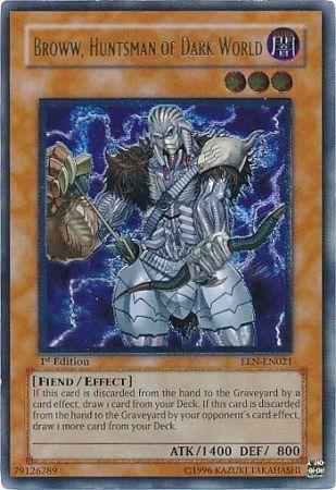 Broww, Huntsman of Dark World [Ultimate Rare 1st Edition] EEN-EN021 ...