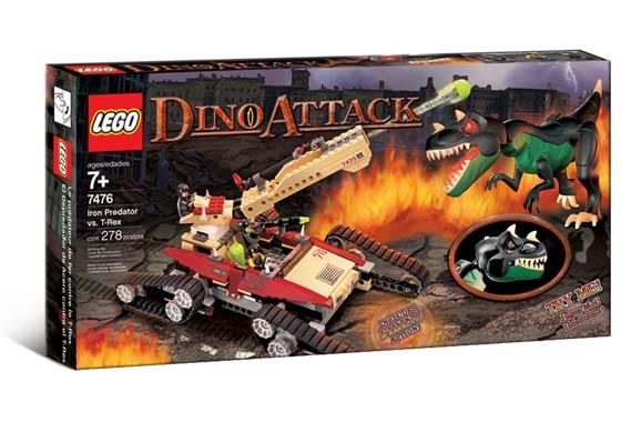 Iron Predator vs. T-Rex #7476 LEGO Dino Attack