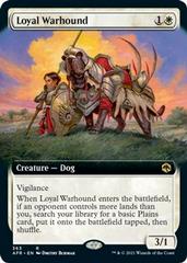 Loyal Warhound [Extended Art] Magic Adventures in the Forgotten Realms Prices