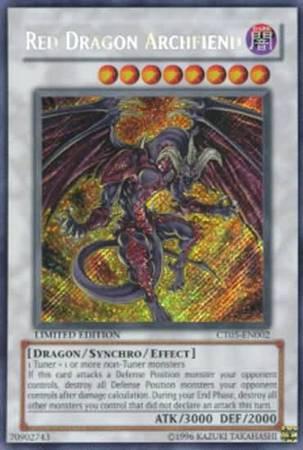 Red Dragon Archfiend CT05-EN002 YuGiOh Collectible Tins 2008