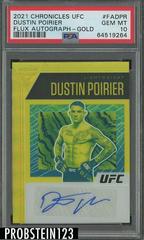 Dustin Poirier [Gold] Ufc Cards 2021 Panini Chronicles UFC Flux Auto Prices