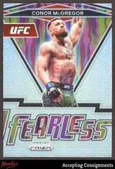 Conor McGregor [Silver] Ufc Cards 2021 Panini Prizm UFC Fearless Prices