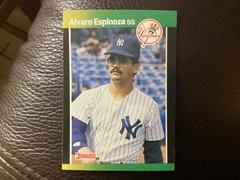 Alvaro Espinoza #161 Baseball Cards 1989 Donruss Baseball's Best Prices