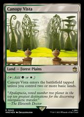 Canopy Vista [Foil] #849 Magic Doctor Who Prices