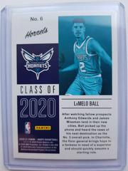 Back | LaMelo Ball Basketball Cards 2020 Panini Hoops Class of