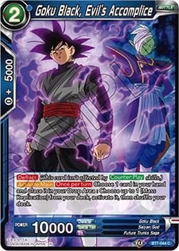 Goku Black, Evil's Accomplice [Foil] BT7-044 Dragon Ball Super Assault of the Saiyans