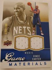 Vince Carter Basketball Cards 2009 Upper Deck Game Materials Prices