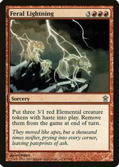 Feral Lightning [Foil] Magic Saviors of Kamigawa Prices